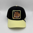 Gorra King Negro - Amarillo