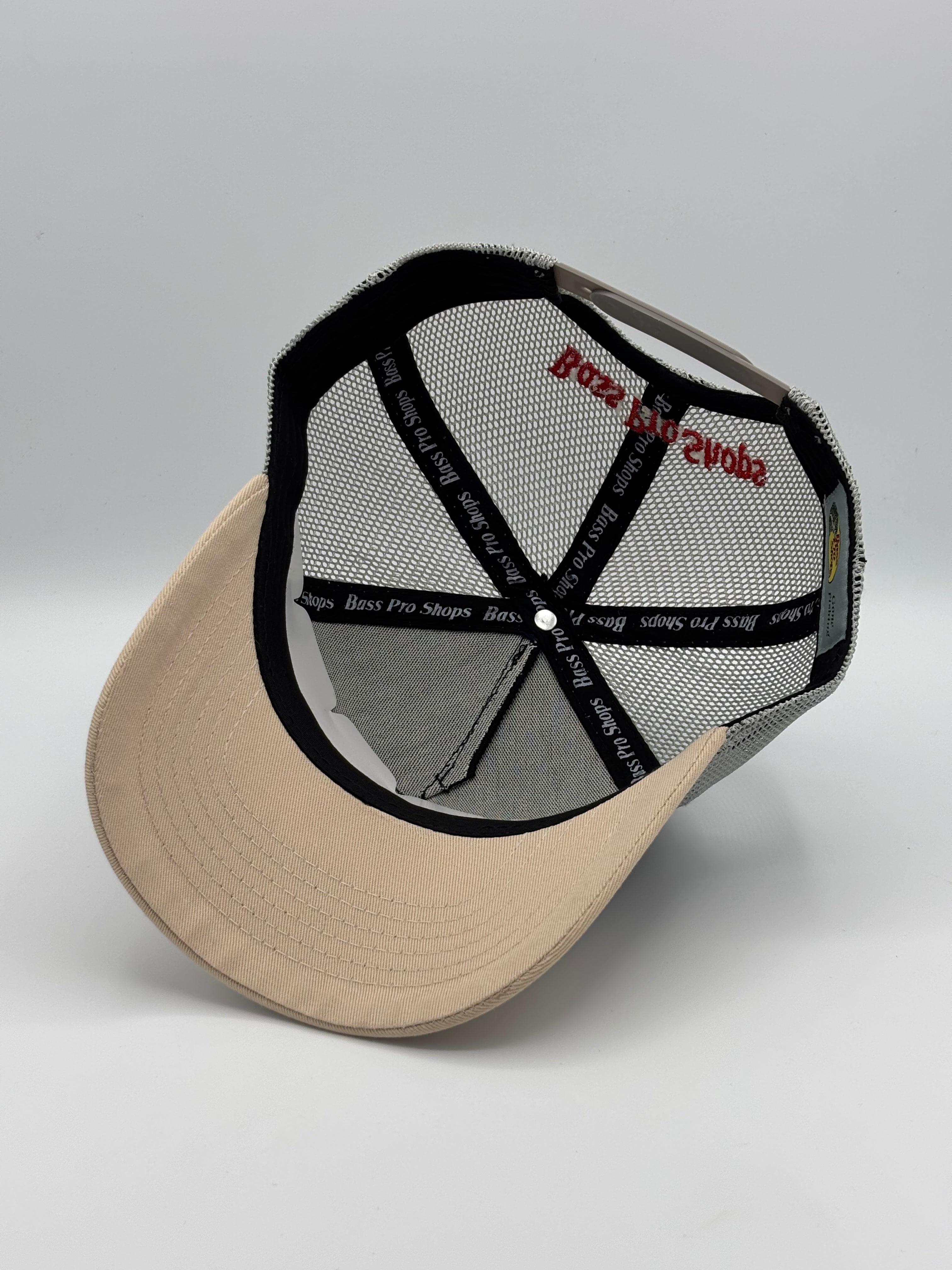 Gorra Bass Pro Azul Malla Gris